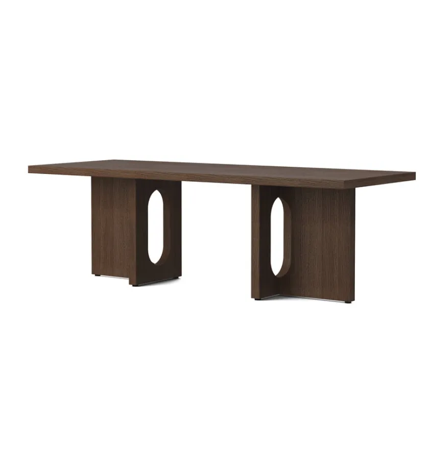 Audo Copenhagen Androgyne Lounge Table, Wood fra> Sofaborde