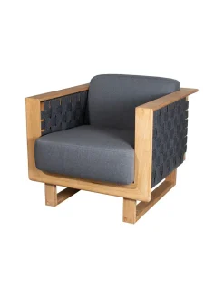 Cane-line Angle Loungestol fra> Udendørs Loungemøbler|Havestole