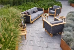 Cane-line Angle Loungestol fra><noscript><img width=
