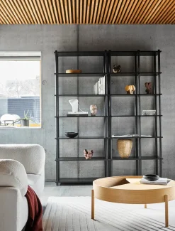 Woud Arc Coffee Table, Ø 89 cm fra> Sofaborde