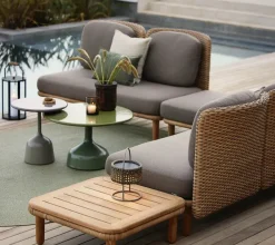 Cane-line Arch Hjørnesofa m. bord fra> Udendørs Loungemøbler