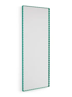 HAY Arcs Mirror Rectangle M, green fra> Spejle