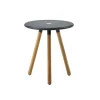 Cane-line Area Sidebord/fodskammel fra> Udendørs Loungemøbler|Haveborde