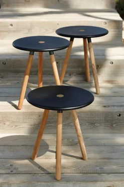 Cane-line Area Sidebord/fodskammel fra> Udendørs Loungemøbler|Haveborde