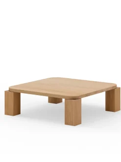 New Works Atlas Sofabord 820x820, Natural Oak fra><noscript><img width=