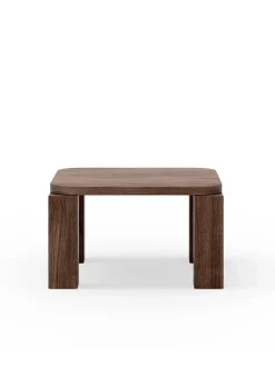New Works Atlas Sofabord 600x600, Smoked Oak fra> Sofaborde