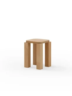 New Works Atlas Stool, Smoked Oak fra><noscript><img width=