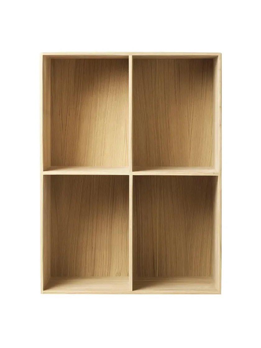 FDB Møbler B98 Bogkasse, 54 x 72 cm af Mogens Koch> Reoler