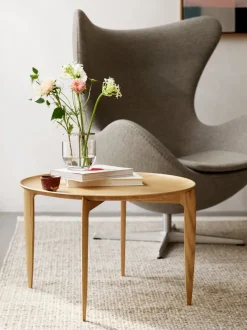 Fritz Hansen Bakkebord fra> Sideborde Og Små Borde