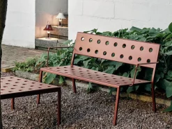 HAY Balcony lounge armbench fra> Havebænke