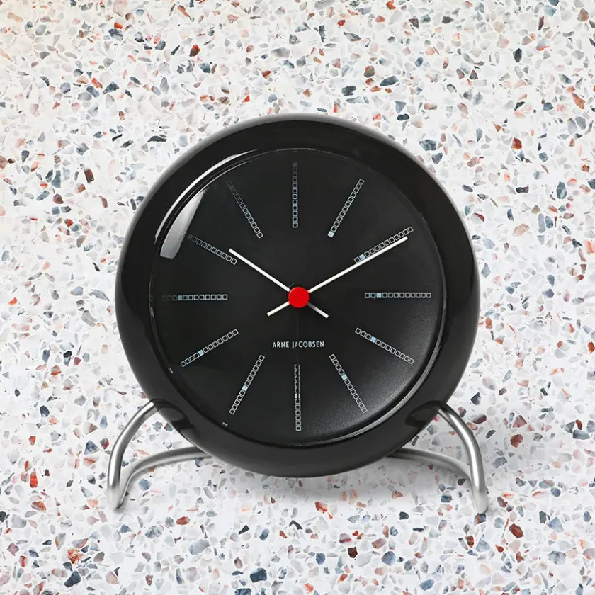 Arne Jacobsen Clocks Bankers Bordur, hvid af Arne Jacobsen> Gaver Til Ham