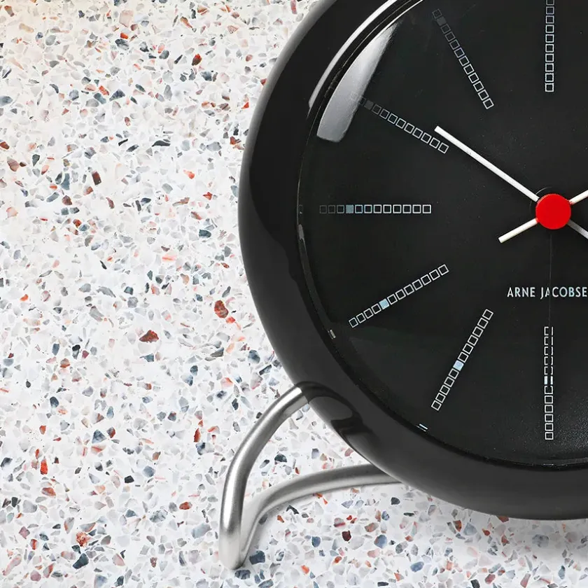 Arne Jacobsen Clocks Bankers Bordur, hvid af Arne Jacobsen> Gaver Til Ham