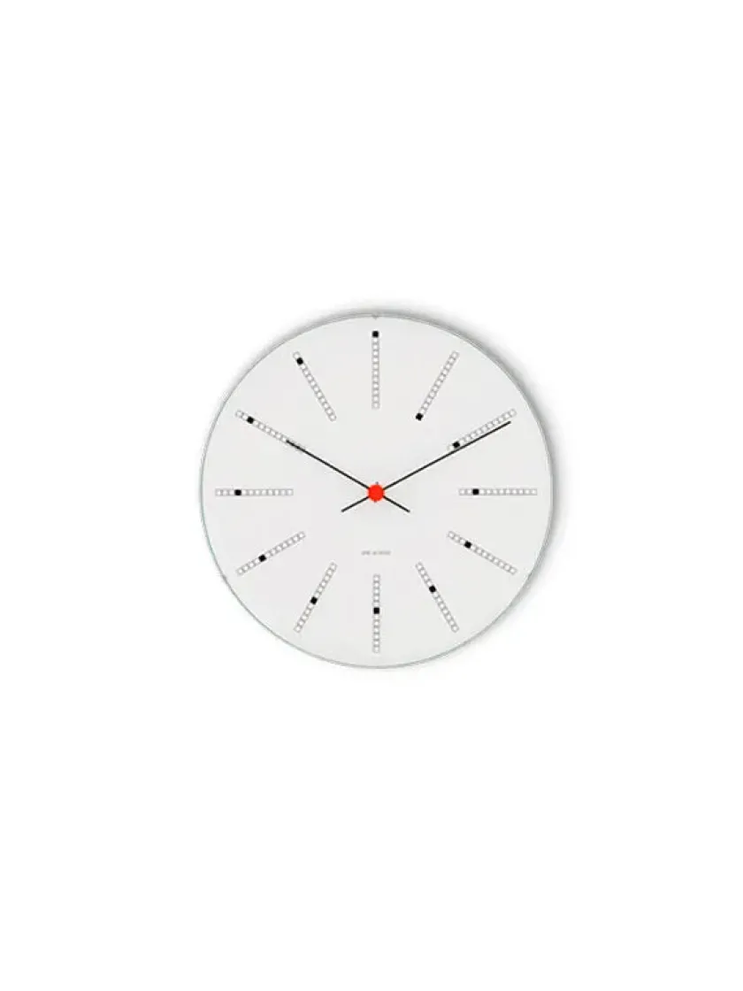 Arne Jacobsen Clocks Bankers club vægur af Arne Jacobsen (Ø: 16)> Gaver Til Ham|Vægure