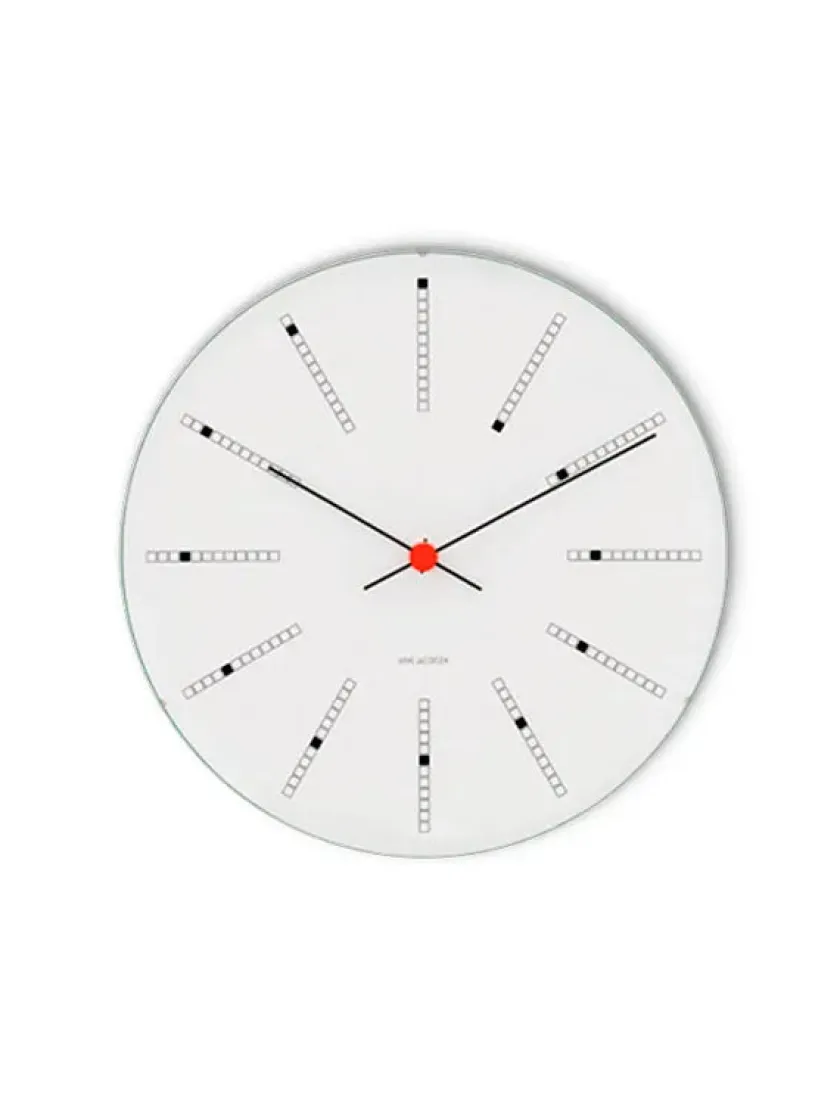 Arne Jacobsen Clocks Bankers club vægur af Arne Jacobsen (Ø: 16)> Gaver Til Ham|Vægure