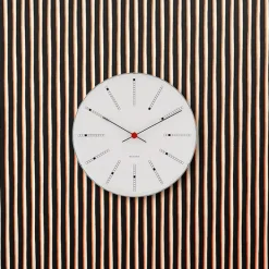 Arne Jacobsen Clocks Bankers club vægur af Arne Jacobsen (Ø: 48)><noscript><img width=