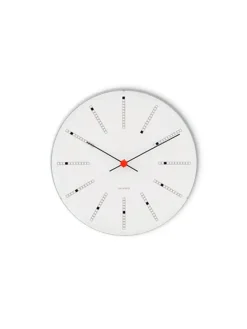 Arne Jacobsen Clocks Bankers club vægur af Arne Jacobsen (Ø: 21)><noscript><img width=