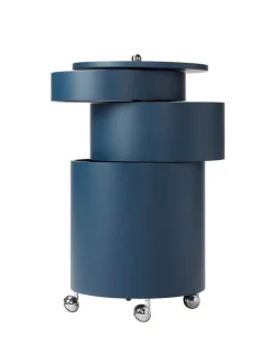 Verpan Barboy Sidebord, blå af Verner Panton> Sideborde Og Små Borde