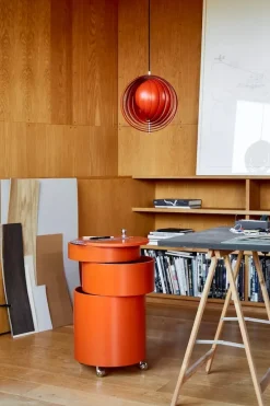 Verpan Barboy Sidebord, blå af Verner Panton><noscript><img width=