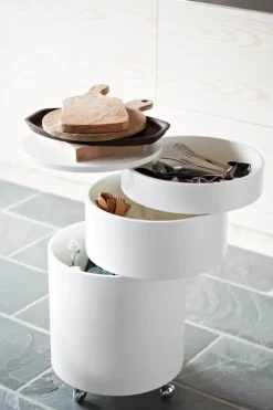 Verpan Barboy Sidebord, blå af Verner Panton><noscript><img width=