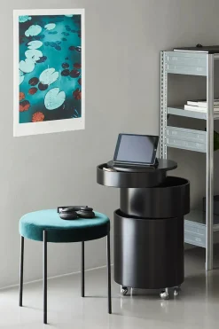 Verpan Barboy Sidebord, hvid af Verner Panton><noscript><img width=