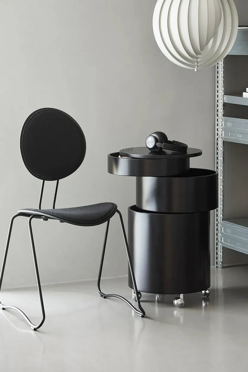 Verpan Barboy Sidebord, sort af Verner Panton> Sideborde Og Små Borde