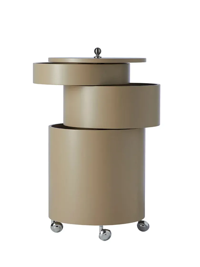 Verpan Barboy Sidebord, sort af Verner Panton> Sideborde Og Små Borde