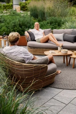 Cane-line Basket Loungestol fra><noscript><img width=