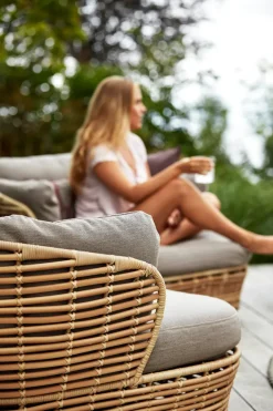 Cane-line Basket Loungestol fra><noscript><img width=