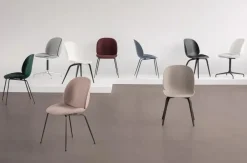 GUBI Beetle Chair, upolstret fra> Spisebordsstole