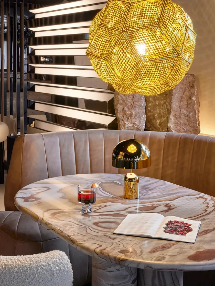 Tom Dixon Bell Portable Bordlampe, fluoro fra> Portable Lamper|Spots