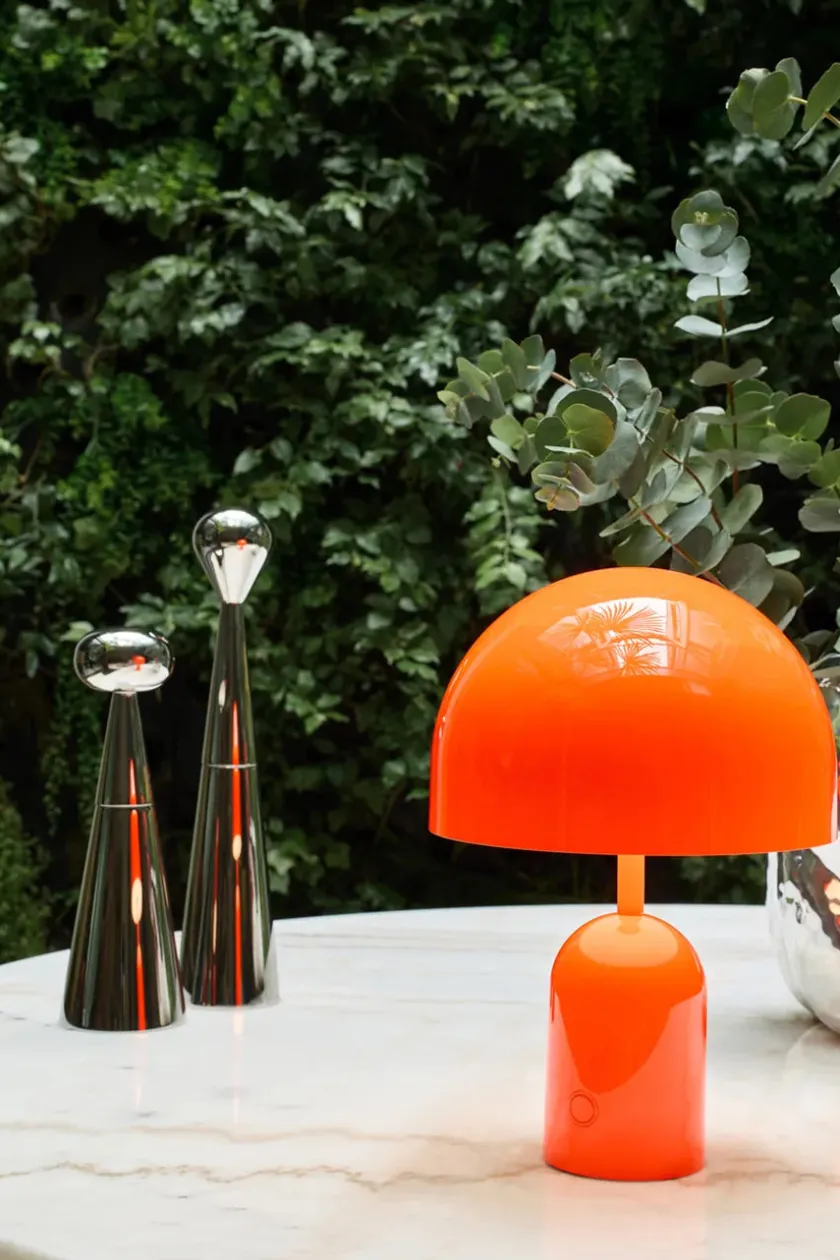 Tom Dixon Bell Portable Bordlampe, fluoro fra> Portable Lamper|Spots