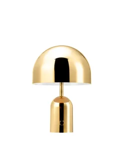 Tom Dixon Bell Portable Bordlampe, gold fra> Portable Lamper|Spots