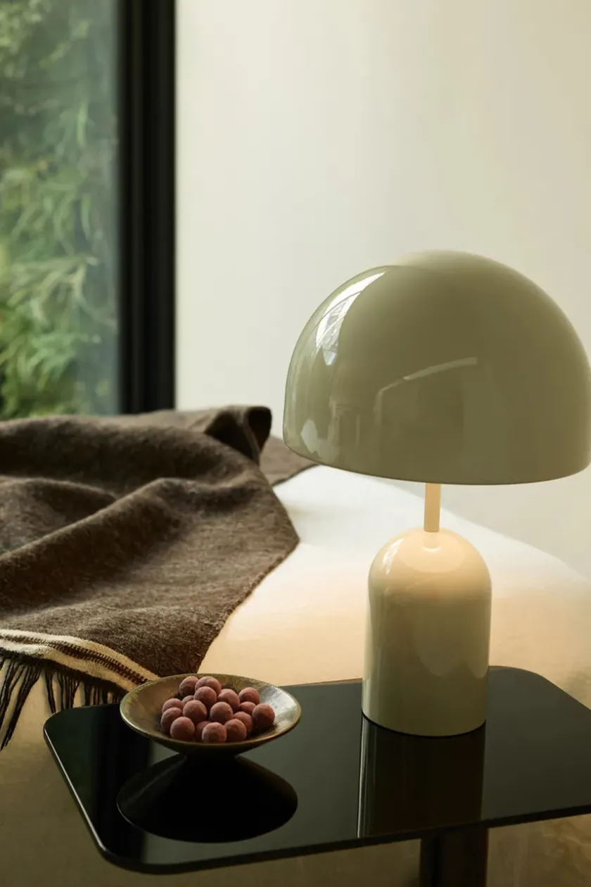 Tom Dixon Bell Portable Bordlampe, taupe fra> Portable Lamper|Spots
