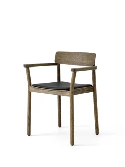 &Tradition Betty TK11 Spisebordsstol, eg/cognac læder fra><noscript><img width=