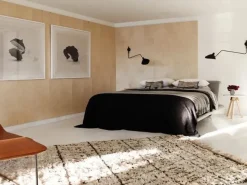 Editions Serge Mouille Big Wall Lamp w/1 Curved Arm af Serge Mouille> Væglamper|Spots