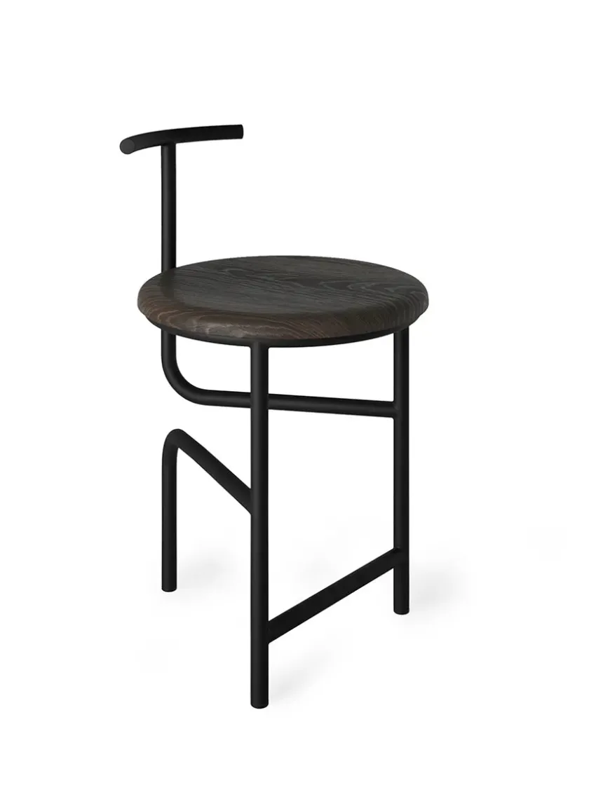 Stellar Works Blend Chair, black oak fra> Spisebordsstole