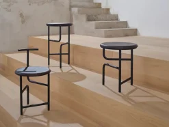 Stellar Works Blend Chair, black oak fra> Spisebordsstole