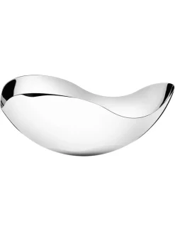 Georg Jensen Bloom blank skål, stor fra> Service