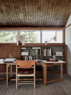 Fredericia Furniture BM 71 Biblioteksbord af Børge Mogensen> Spiseborde