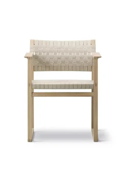 Fredericia Furniture BM62 Armstol, gjordeflet af Børge Mogensen> Spisebordsstole