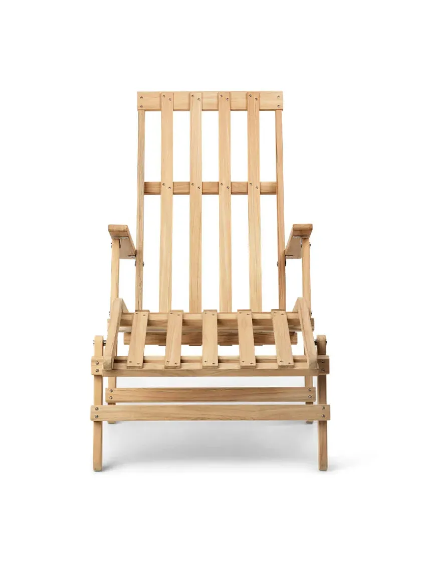 Carl Hansen & Søn BM5565 Dækstol inkl. hynde af Børge Mogensen> Solvogne/Liggestole