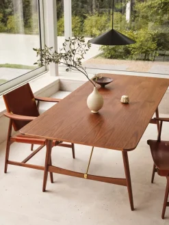 Carl Hansen & Søn BM1160 Jagtbordet, 210 x 82 cm. af Børge Mogensen><noscript><img width=