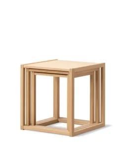 Fredericia Furniture BM375 Nesting Tables af Børge Mogensen><noscript><img width=