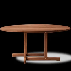 Fredericia Furniture BM80 Shaker sofabord, rundt af Børge Mogensen><noscript><img width=