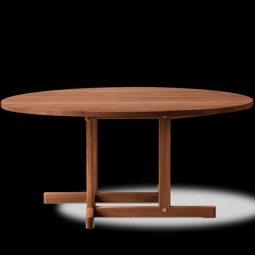 Fredericia Furniture BM80 Shaker sofabord, rundt af Børge Mogensen> Sofaborde