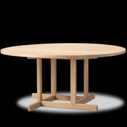 Fredericia Furniture BM80 Shaker sofabord, rundt af Børge Mogensen><noscript><img width=