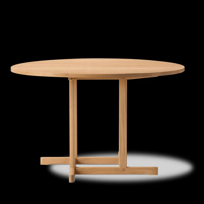 Fredericia Furniture BM80 Shaker spisebord, rundt af Børge Mogensen> Spiseborde