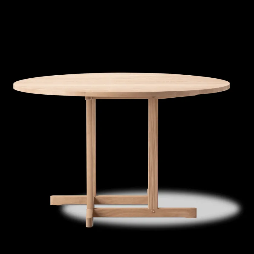 Fredericia Furniture BM80 Shaker spisebord, rundt af Børge Mogensen> Spiseborde