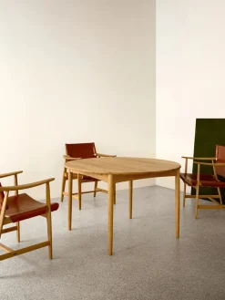 Carl Hansen & Søn BM0121 Spisebord, olieret eg af Børge Mogensen><noscript><img width=