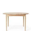 Carl Hansen & Søn BM0121 Spisebord, sæbebehandlet eg af Børge Mogensen> Spiseborde